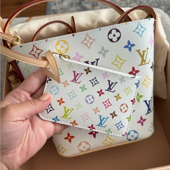 NWT!! Louis Vuitton Multicolor Murakami All in BB - Picture 7 of 11